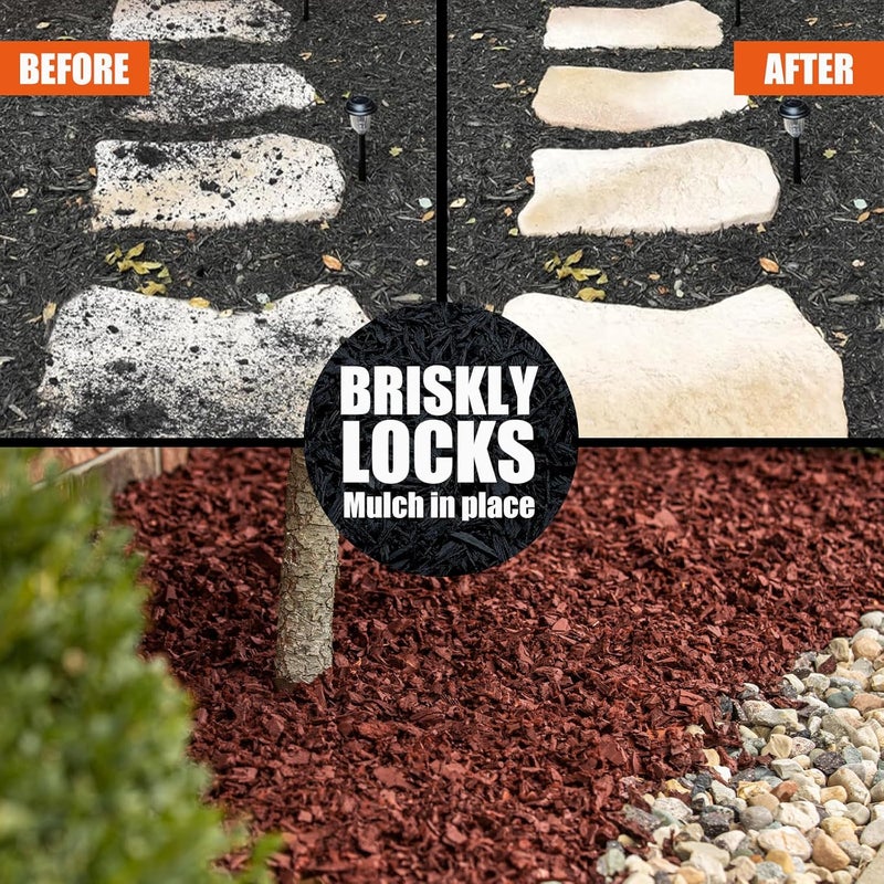 Shabebe Mulch Glue for Landscaping, 1Gallon Rock Glue, Fast-Dry Non-Toxic Weather-Resistant Strong Gravel Binder, Pine Straw Outdoor Strong Pebble Gravel Hold for Garden, Mulch Lock and Pea Gravel Stabilizer - Image 2